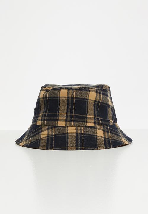 POLO - Mens brian reversible check bucket - multi