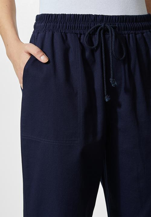 Superbalist - Elasticated trouser - navy