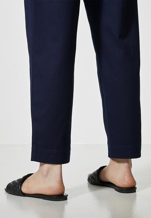 Superbalist - Elasticated trouser - navy