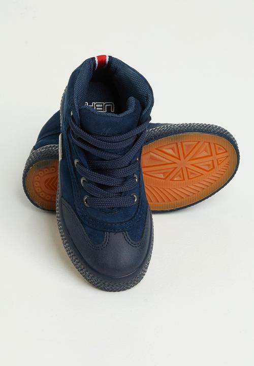 UrbanArt - La 2 suede hi-top sneakers - navy