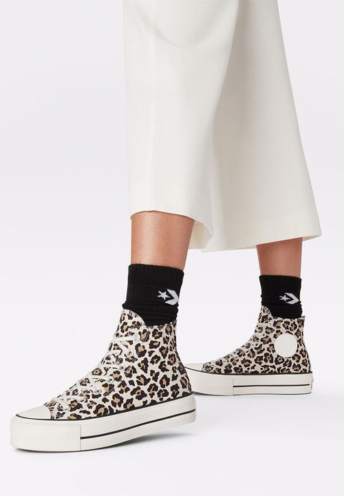 Converse - Chuck taylor all star archive leopard print platform hi - archive print