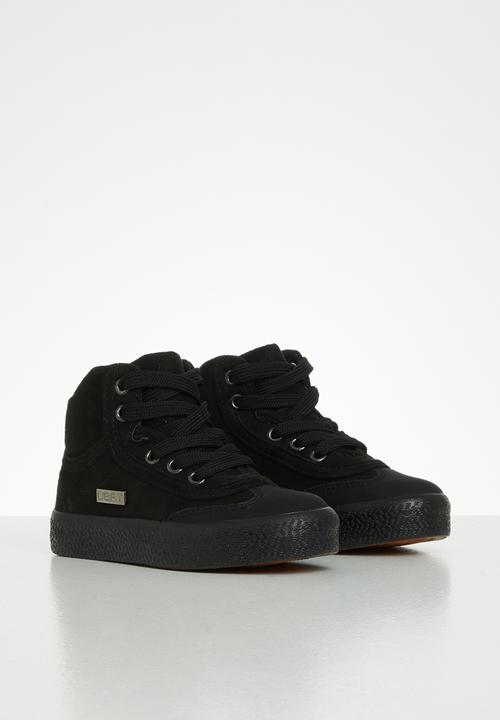 UrbanArt - La 2 suede hi-top sneakers - black