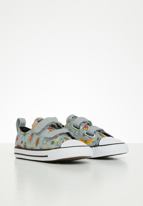 Converse - Chuck Taylor all star 2v bugged out ox - ash stone/black/bright poppy