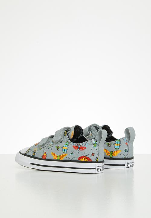 Converse - Chuck Taylor all star 2v bugged out ox - ash stone/black/bright poppy