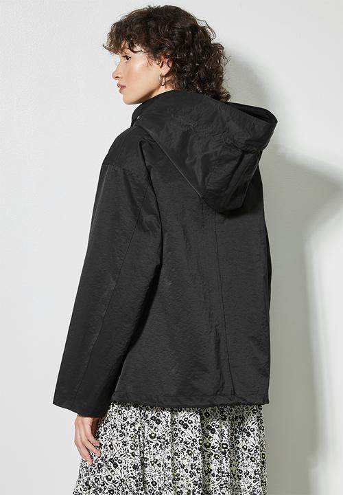 Superbalist - Hooded parka - black