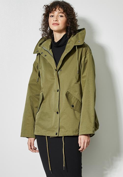 Superbalist - Hooded parka - khaki