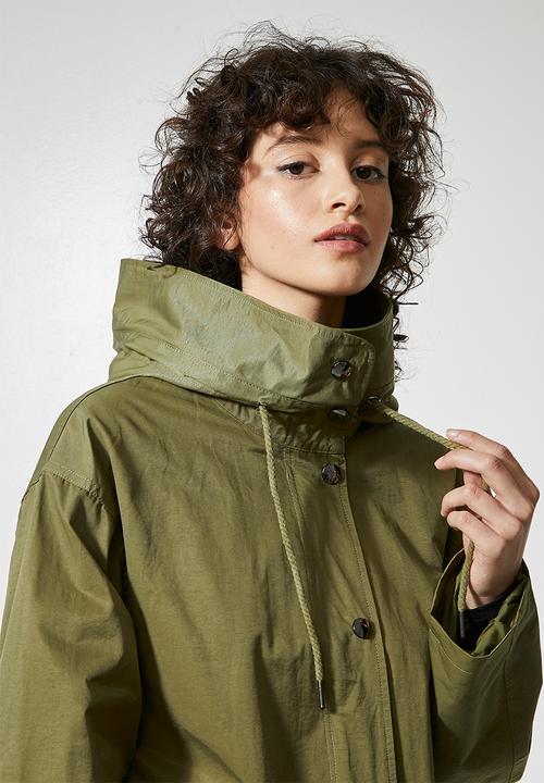 Superbalist - Hooded parka - khaki