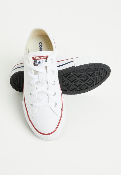 Converse - Chuck taylor all star platform ox - white/garnet/midnight navy