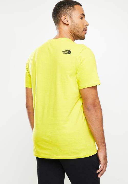 The North Face - Short sleeve fine tee - bright green