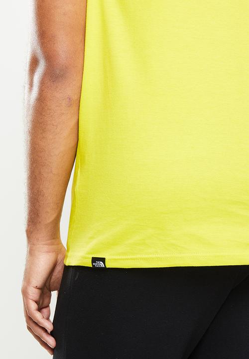 The North Face - Short sleeve fine tee - bright green