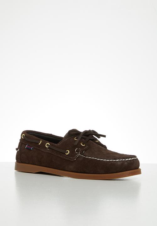 Sebago - Docksides portland suede - dark brown