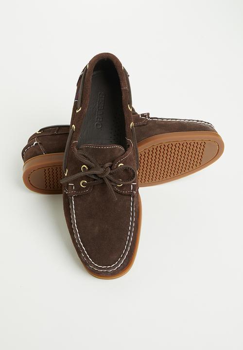 Sebago - Docksides portland suede - dark brown