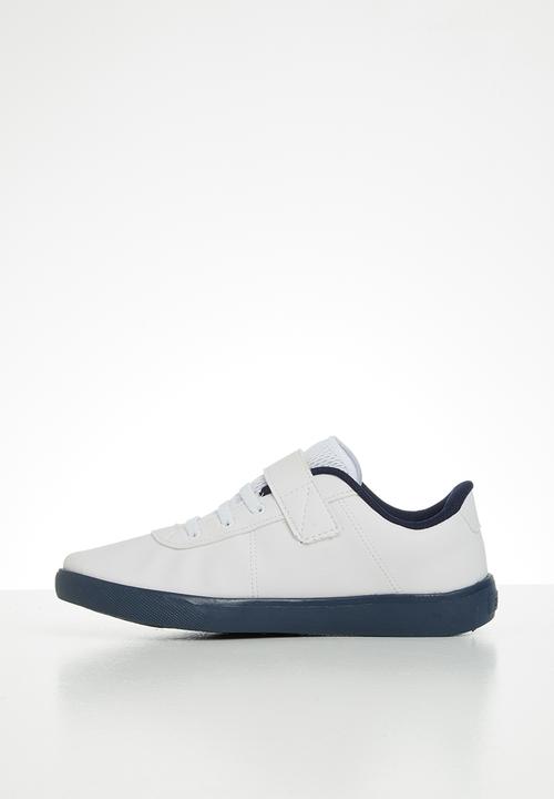 Klin - Boys college sneaker - white & navy