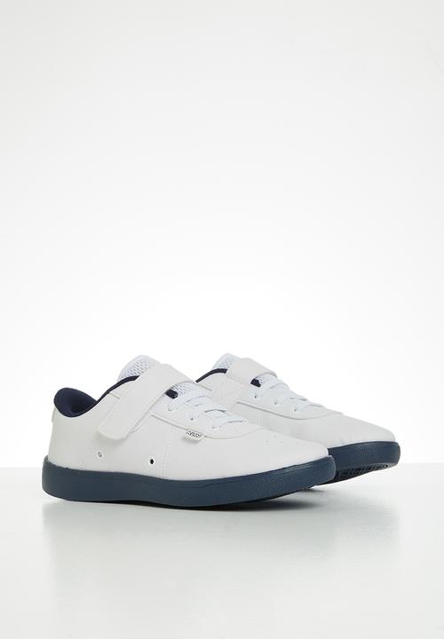Klin - Boys college sneaker - white & navy