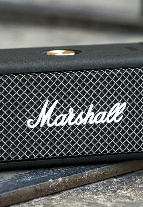 Marshall - Emberton bt - black & silver portable bt speaker