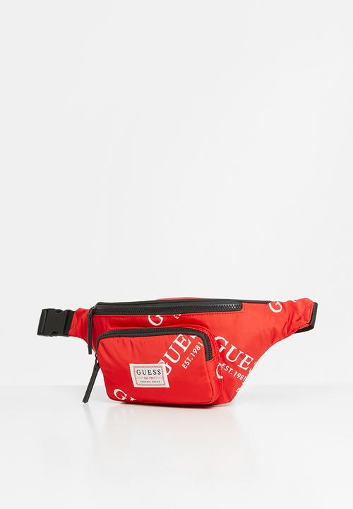 GUESS - Originals bum bag - red