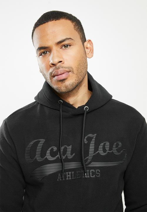 Aca Joe - Aca Joe polar fleece hoodie - charcoal