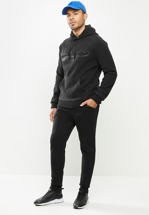 Aca Joe - Aca Joe polar fleece hoodie - charcoal