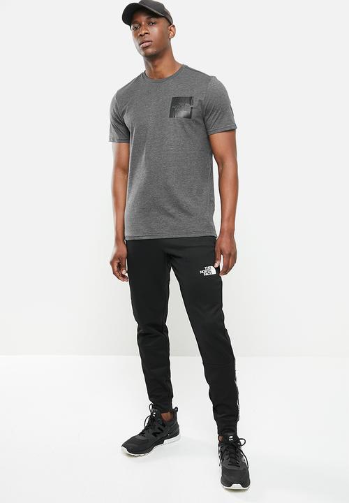 The North Face - Short sleeve fine tee - grey