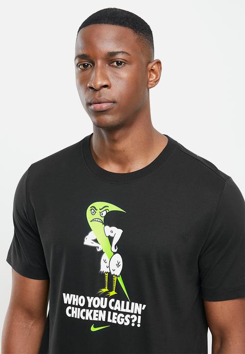 Nike - Nike df tee humor 2 - black