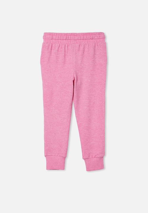 Cotton On - Super soft marlo trackpant - pink gerbera marle