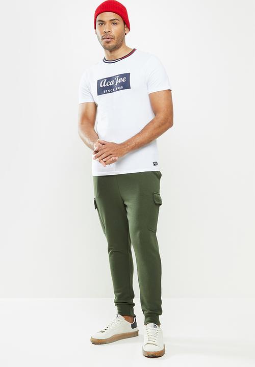 Aca Joe - Aca Joe cargo jogger - khaki 