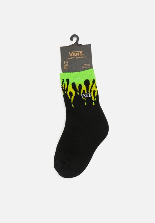Vans - Slime flame crew kids  - black