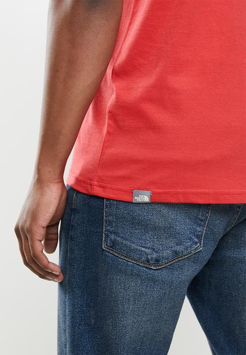 The North Face - S/s easy tee - rococco red