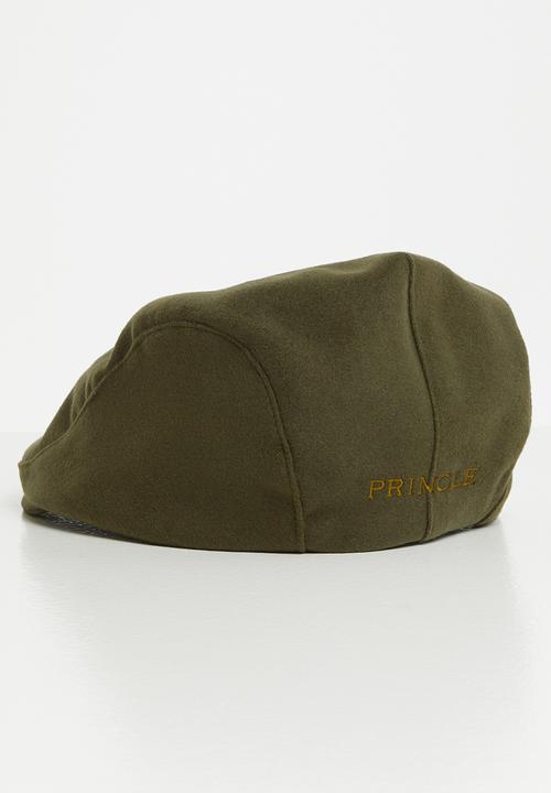 Pringle of Scotland - Pringle milton driver cap - olive