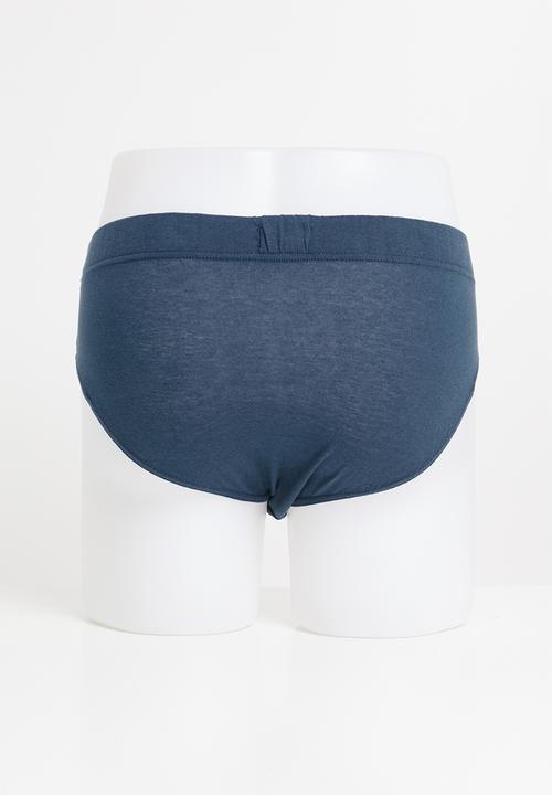 Jockey - 3 Pack plain fashion brief - navy