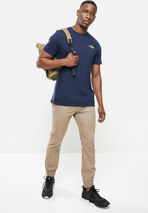 The North Face - Short sleeve simple dome tee - aviator navy