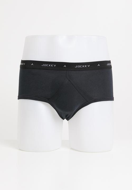 Jockey - 3 Pack rib y-front briefs - multi 
