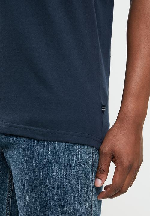 Nautica - Logo with signal flags tee - navy