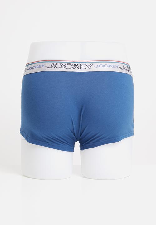 Jockey - 2 Pack new gen pouch trunk - blue & black 