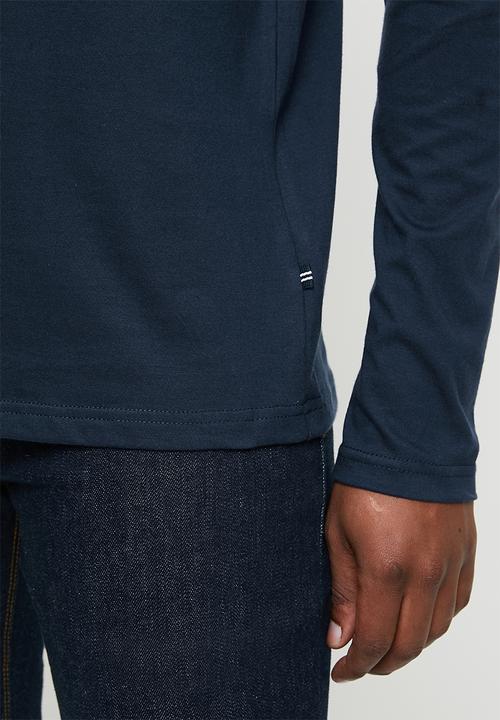 Nautica - Logo with signal flags tee - navy