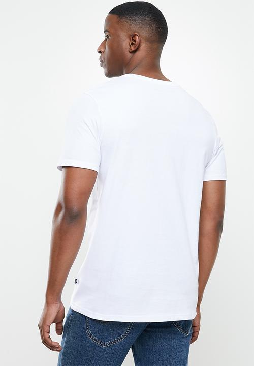 Nautica - Logo with signal flags tee - white