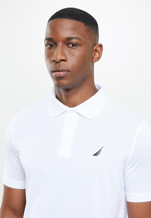 Nautica - Navtech jersey polo - white
