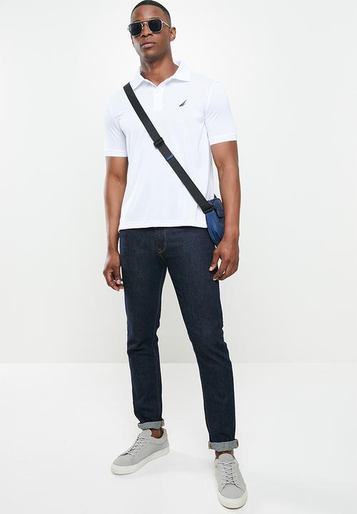 Nautica - Navtech jersey polo - white