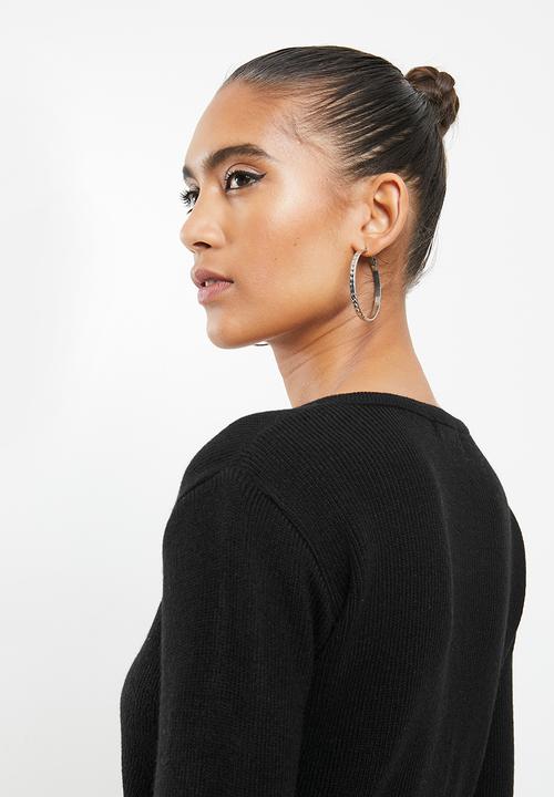 Blake - Cropped cardi - black