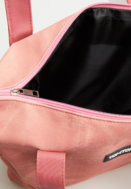 Tom Tom - Soft pu tote bag - pink