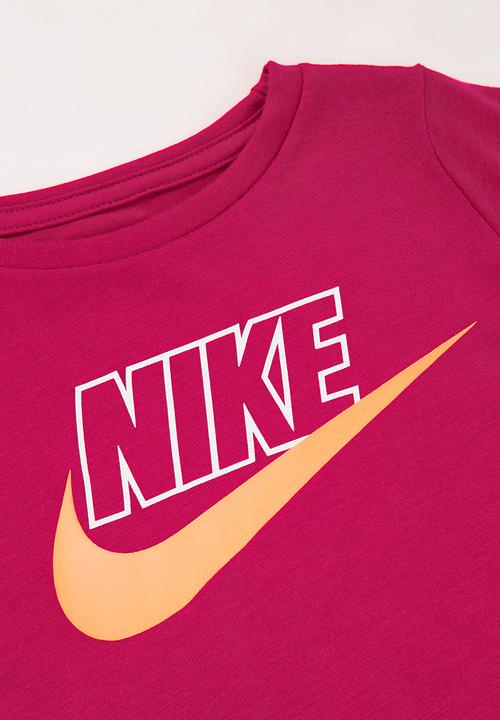 Nike - Nike T -shirt dress - white 