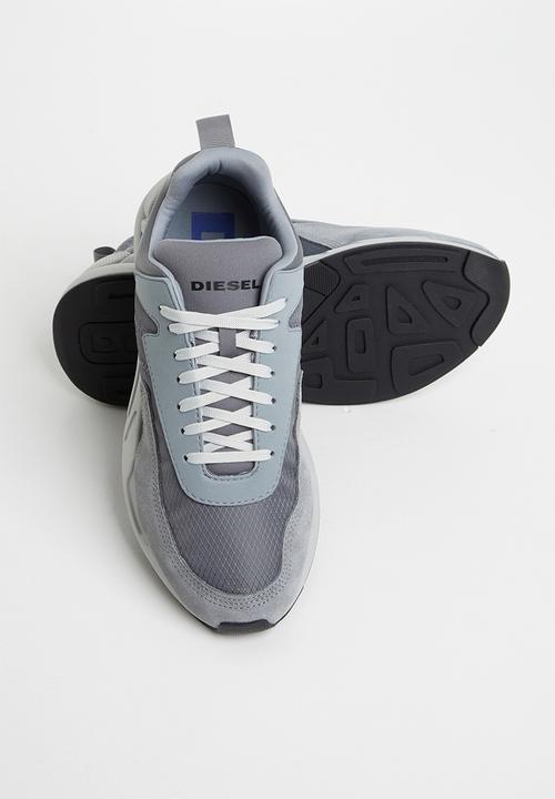 Diesel  - S-serendipity low cut sneakers - steel gray / surf blue