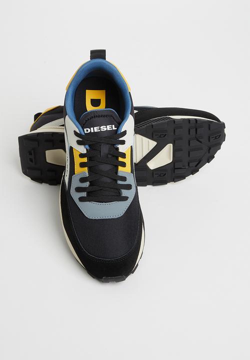 Diesel  - S-tyche low cut sneakers - black / dirty white