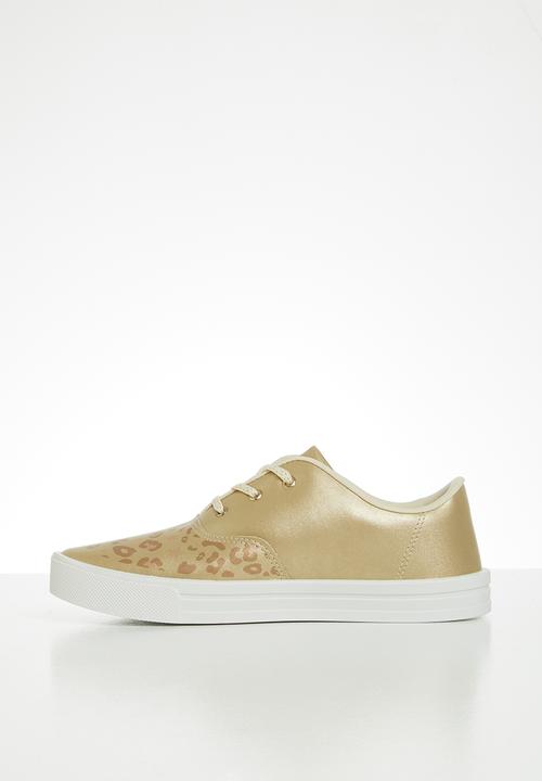 Klin - Girls basic sneaker - gold