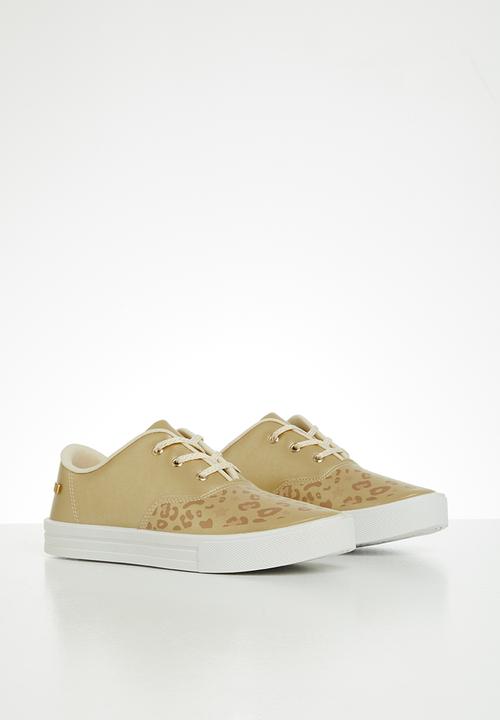 Klin - Girls basic sneaker - gold