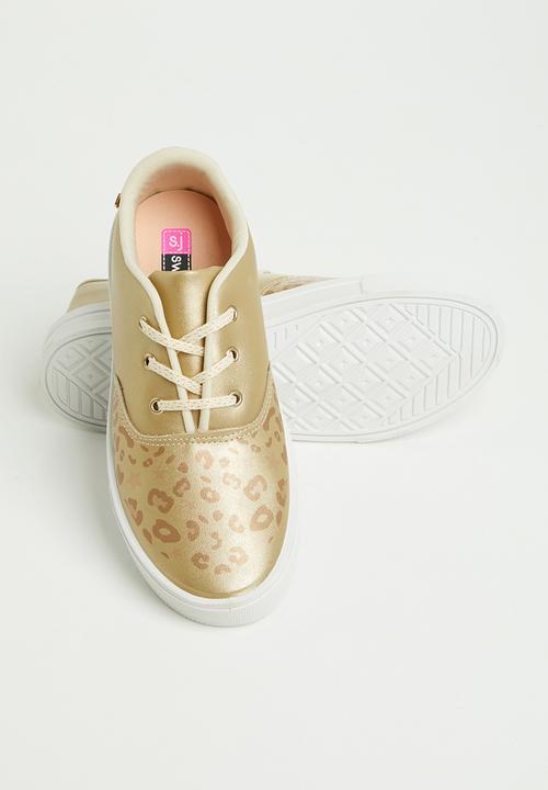 Klin - Girls basic sneaker - gold