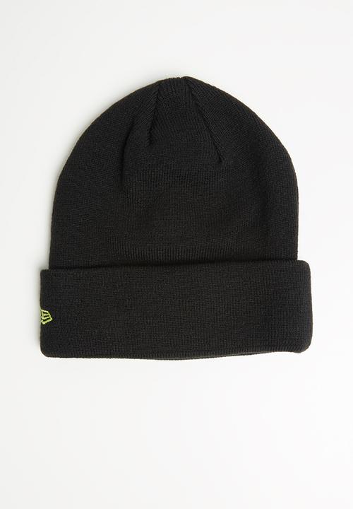 New Era - Knit womens bobble neyyan - black