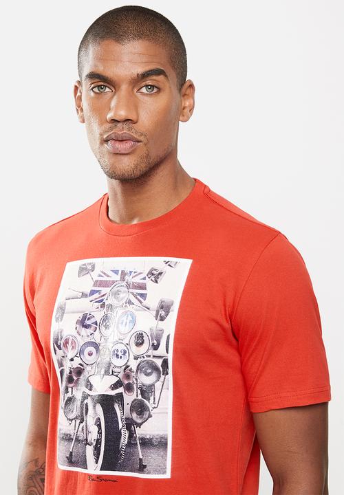 Ben Sherman - Headlamps tee - red