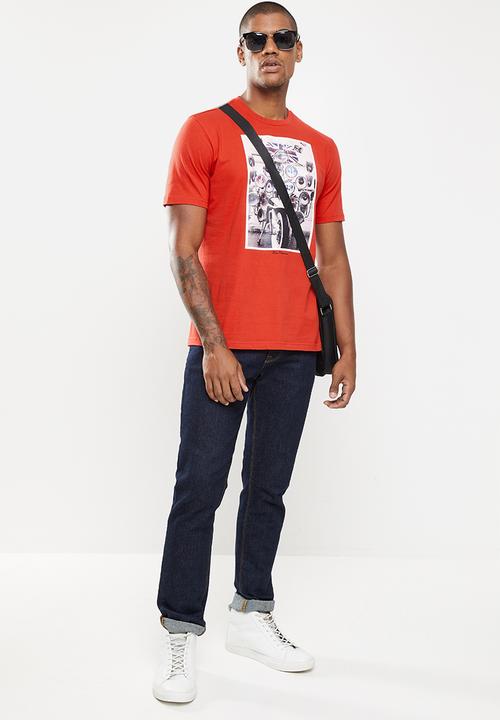Ben Sherman - Headlamps tee - red