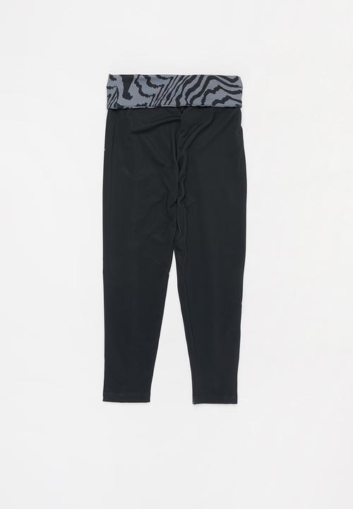Nike - Nike electric zebra legging - black
